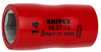 Головка торцевая VDE 3/8, 14 мм, диэлектрическая Knipex 98 37 14