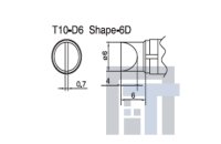 Hakko T10-D6 Shape-6D
