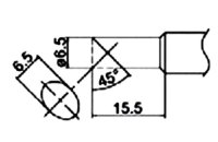 Наконечник для паяльника Hakko T20-05 Shape-5C