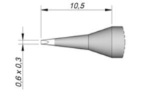 Наконечник клиновидный AiXun C245-731 0,6 х 0,3 мм