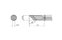 Композитный наконечник Hakko T31-03KU Shape-КU