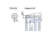 Hakko T20-D24 Shape-2.4D