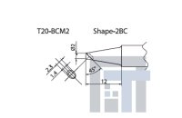 Сменный наконечник Hakko T20-BCM2 Shape-2BC