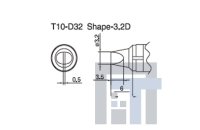 Hakko T10-D32 Shape-3,2D