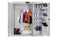 Металлический шкаф для сушки одежды для восьми комплектов РУБИН РШС-8-160