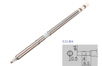 Паяльный наконечник (жало) для паяльных станций Bakon T12-D4