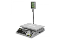 Торговые весы Mertech M-ER 326 ACP-32.5 Slim LCD Белые