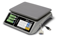Торговые весы Mertech M-ER 328 AC-15.2 TOUCH-M LCD RS232 и USB