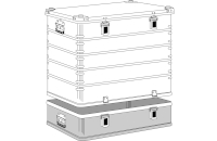 Верхняя часть ящика КАПИТАН К7 PLUS 70506 (Модуль G)