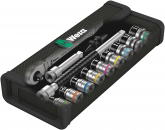 8100 SA 12 HF Zyklop Metal Switch Набор головок торцевых с трещоткой, реверс, 1/4, 13 пр. Wera WE-003756