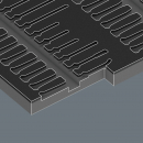 9815 Ложемент, пустой, для Kraftform Micro Set 1, неукомплектованный, 344 мм x 30 мм x 392 мм Wera WE-137315