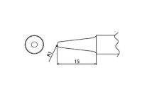 Наконечник для паяльника Hakko T20-BL3 Shape-3BL