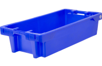 Ящик сплошной 800×450×190 Tara Fish box 20 blue