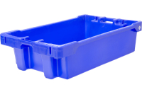 Ящик сплошной 890×560×235 Tara Fish box 50 blue