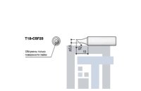 Сменный наконечник Hakko Т18-CSF25