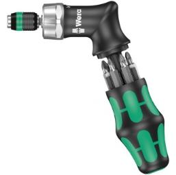 Отвертка с битами в наборе Wera WE-051030 Отвертка с битами в наборе Wera WE-051030