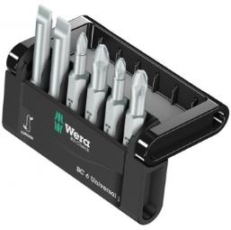 Биты набор mini check (6 шт) Wera WE-056474 Биты набор mini check (6 шт) Wera WE-056474