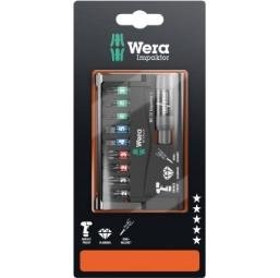 Биты импактор в наборе с битодержателем Wera WE-073980