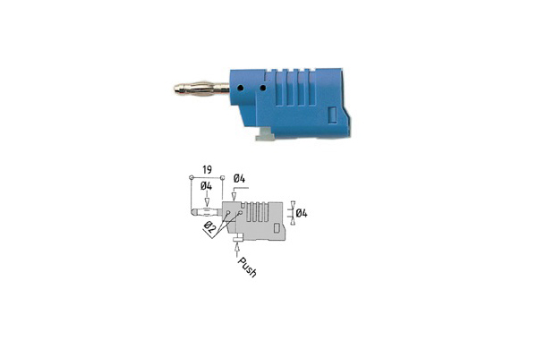 Коннектор PJP 1090-R (красный) Коннектор PJP 1090-R (красный)