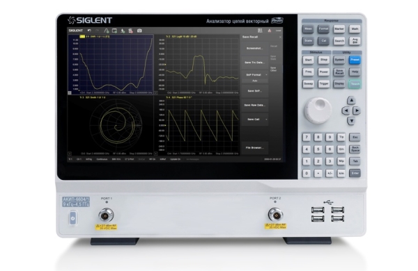 Векторный анализатор цепей АКИП-6604/3