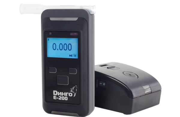 Профессиональный алкотестер Динго E-200(B) с принтером