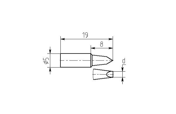 Износостойкие паяльные насадки Магистр МG8-DA-03