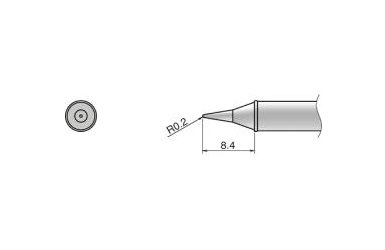 Композитный наконечник Hakko T31-02I Shape-I