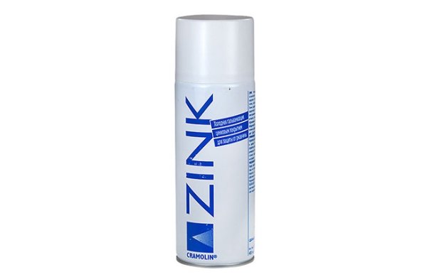 Защитное покрытие на основе цинка CRAMOLIN ZINK 400мл