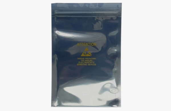 Антистатический пакет металлизированный с ZIP PT-SMZ203305, 203х305мм Антистатический пакет металлизированный с ZIP PT-SMZ203305, 203х305мм