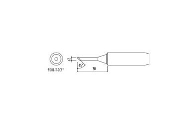 Сменный наконечник 900L-T-2C