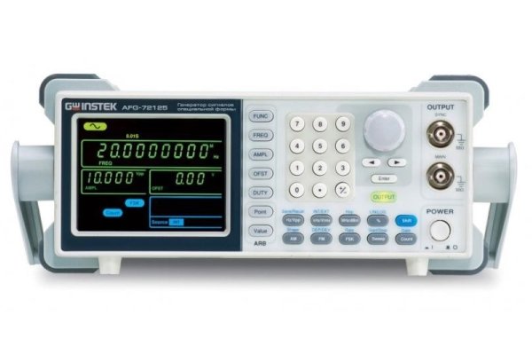 2-канальный генератор сигналов специальной и произвольной формы GW Instek MFG-72110