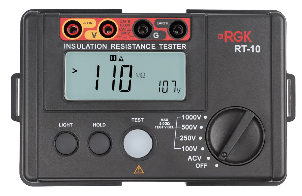 Мегаомметр RGK RT-10