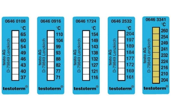 Термоиндикаторы TESTO 0646 0005