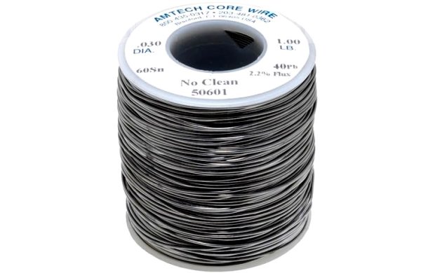 Припой-проволока Amtech ASN96A3WS-1.00 Sn96,5Ag3Cu0,5, 1 мм 450г Припой-проволока Amtech ASN96A3WS-1.00 Sn96,5Ag3Cu0,5, 1 мм 450г