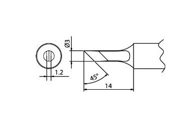 Сменный наконечник T20-KU Shape-KU