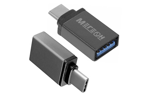 Переходник МЕГЕОН 33201К (USB-A мама - USB-C папа)