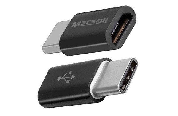 Переходник МЕГЕОН 33203К (USB-C папа - microUSB мама)