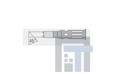 Наконечник 45° Weller 60-01-06 51613599 с/п