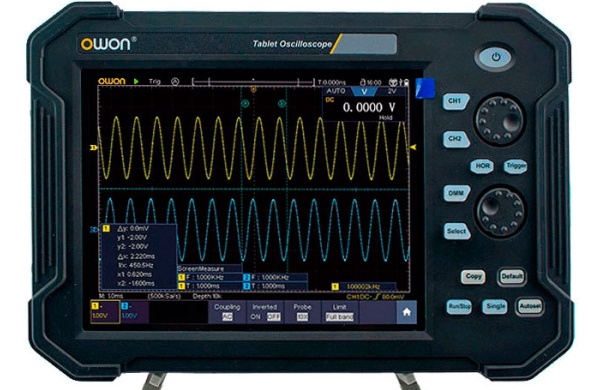 Осциллограф цифровой планшетный OWON TAO3102A
