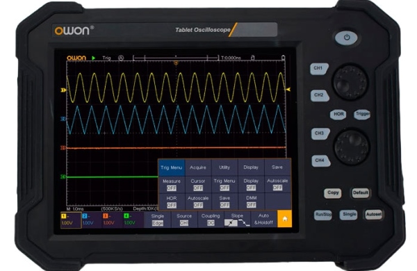 Осциллограф цифровой планшетный OWON TAO3104