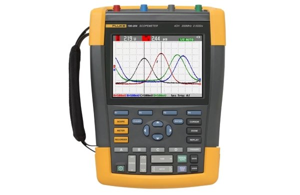 Портативный осциллограф Fluke 190-204