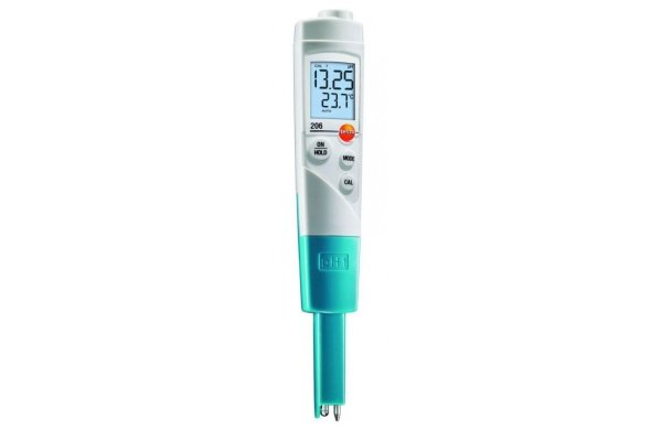 Testo 206 pH1 прибор для измерения уровня pH и температуры