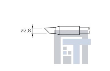 Картридж-наконечник JBC C245-212
