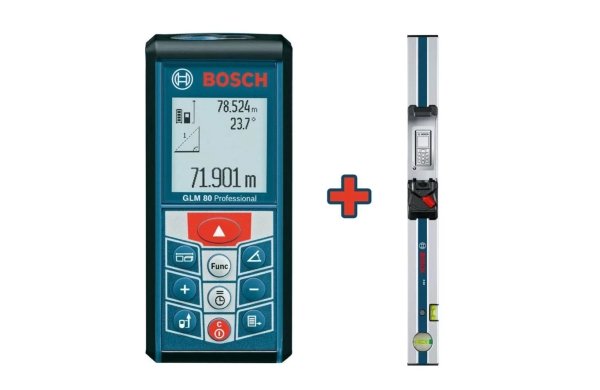 Лазерный дальномер Bosch GLM 80 + R 60 Professional