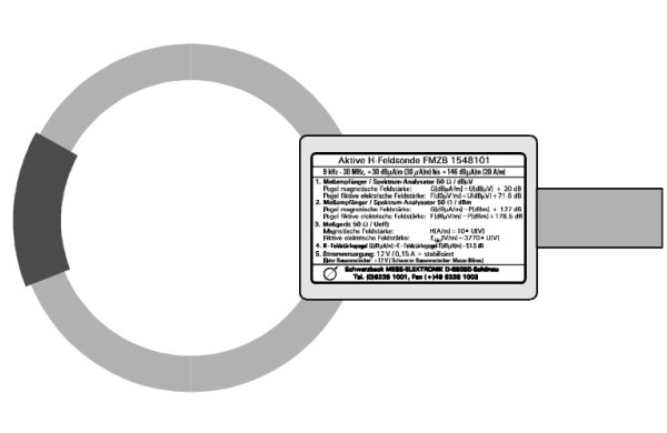 Измеритель магнитного поля Schwarzbeck FMZB 1548