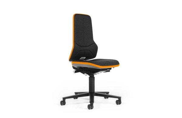Рабочее кресло Treston Neon 50, кант оранжевого цвета