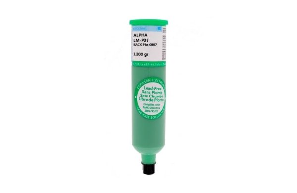 Паяльная паста ALPHA CVP390 0307 246 88.8-4-M17 C12 1.20KG Паяльная паста ALPHA CVP390 0307 246 88.8-4-M17 C12 1.20KG