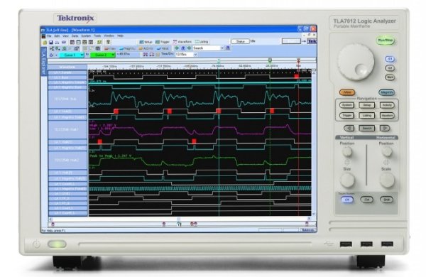 Логический анализатор Tektronix TLA7012 (ДО 272 КАНАЛОВ)