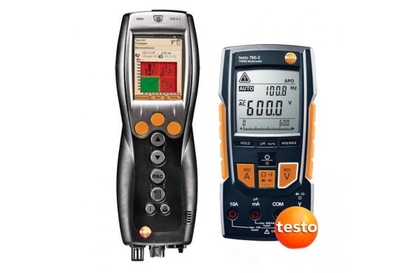 Комплект TESTO 330-2 LL + Мультиметр TESTO 760-2 с магнитным креплением