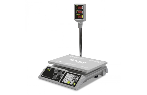 Торговые весы Mertech M-ER 326 ACP-32.5 Slim LED Белые